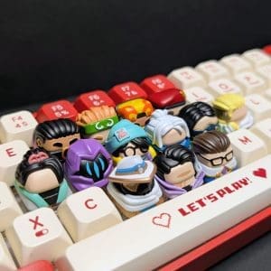 Keycaps Valorant Edition